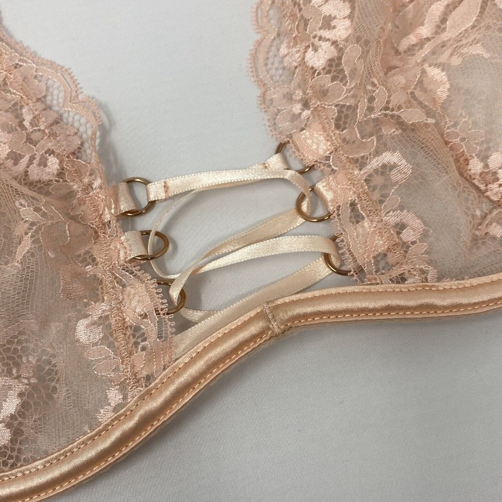 Agent Provocateur Essie Nude 2-piece Set: Bra 34DD/ Brief AP2 Small - Picture 12 of 15